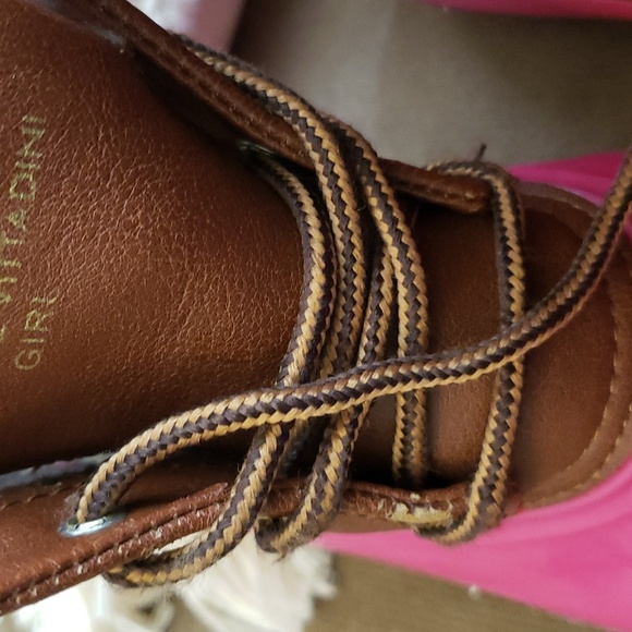 ADRIENNE VITTADINI GIRLS DUCK BOOTS PINK & BROWN 3 - Picture 8 of 8